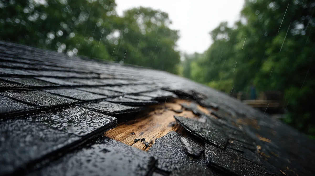 屋根の雨漏り